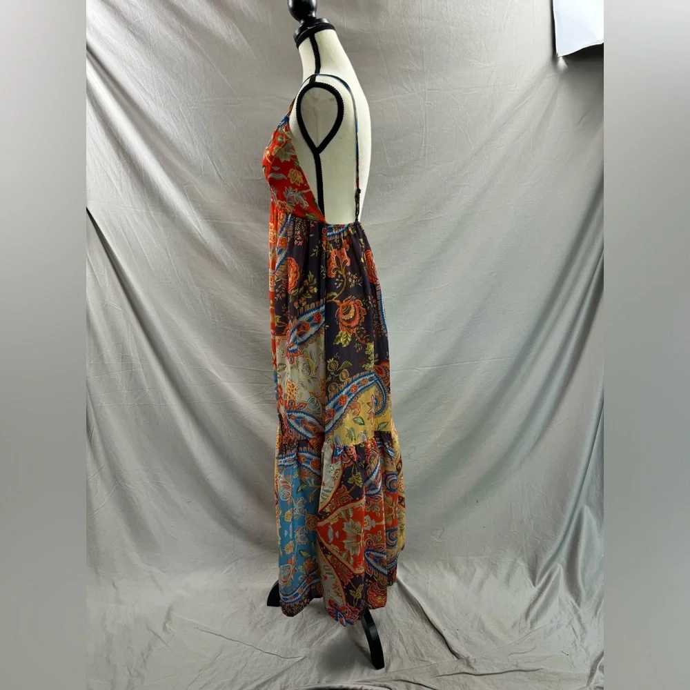 Boho Paisley, Floral Printed Cami Dress - Picture 7 of 8